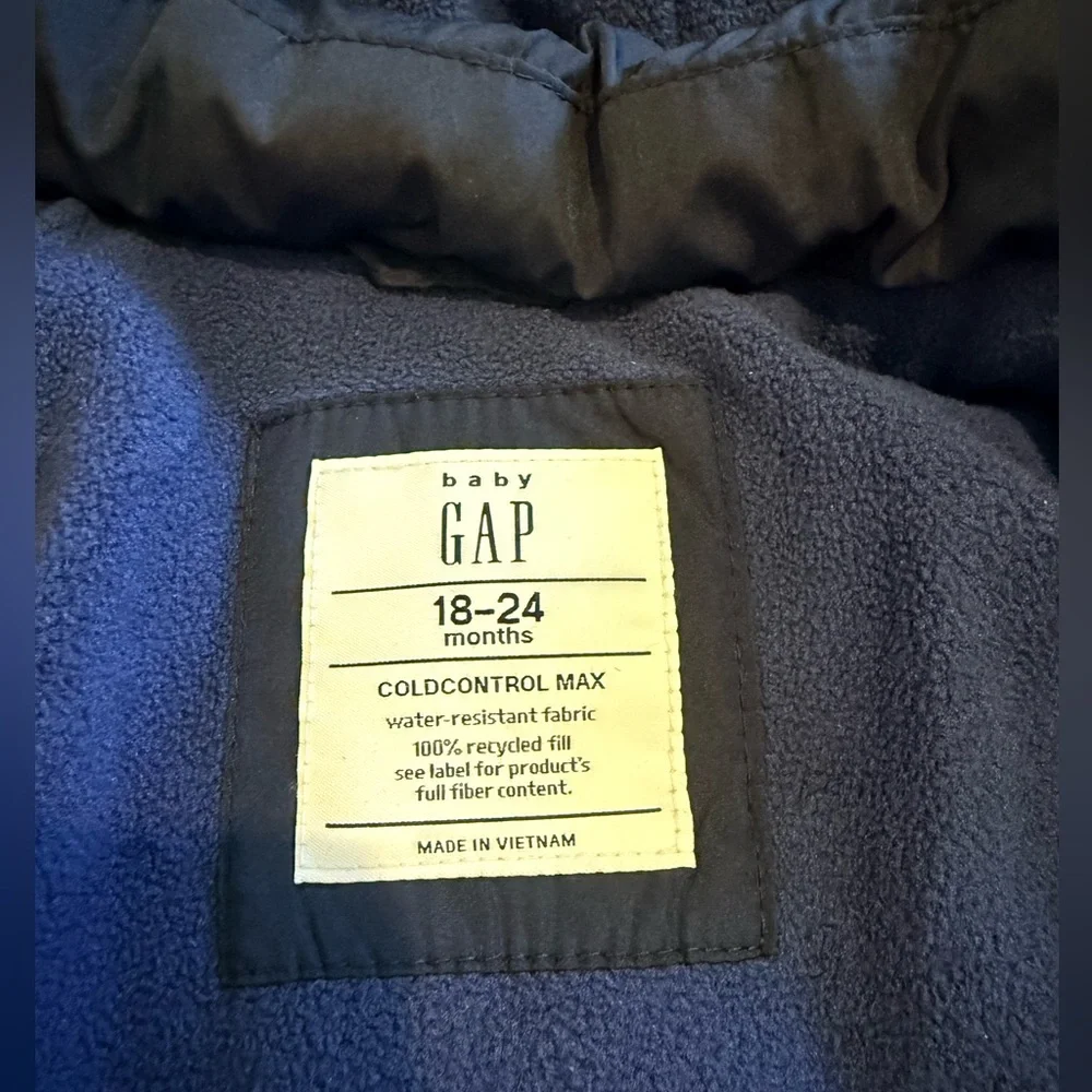 BABY GAP 18-24 months cold control max winter jacket